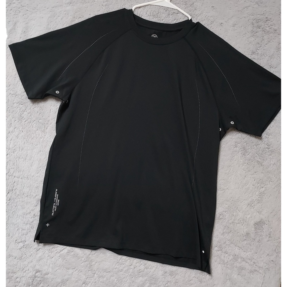 G Fore Shirt Mens Large Performance Essential Tech Jersey Training Golf Black L - Picture 1 of 7